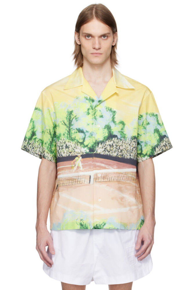 Разноцветная рубашка свободного кроя с графическим принтом Lacoste
Разноцветная рубашка свободного кроя с графическим принтом Lacoste