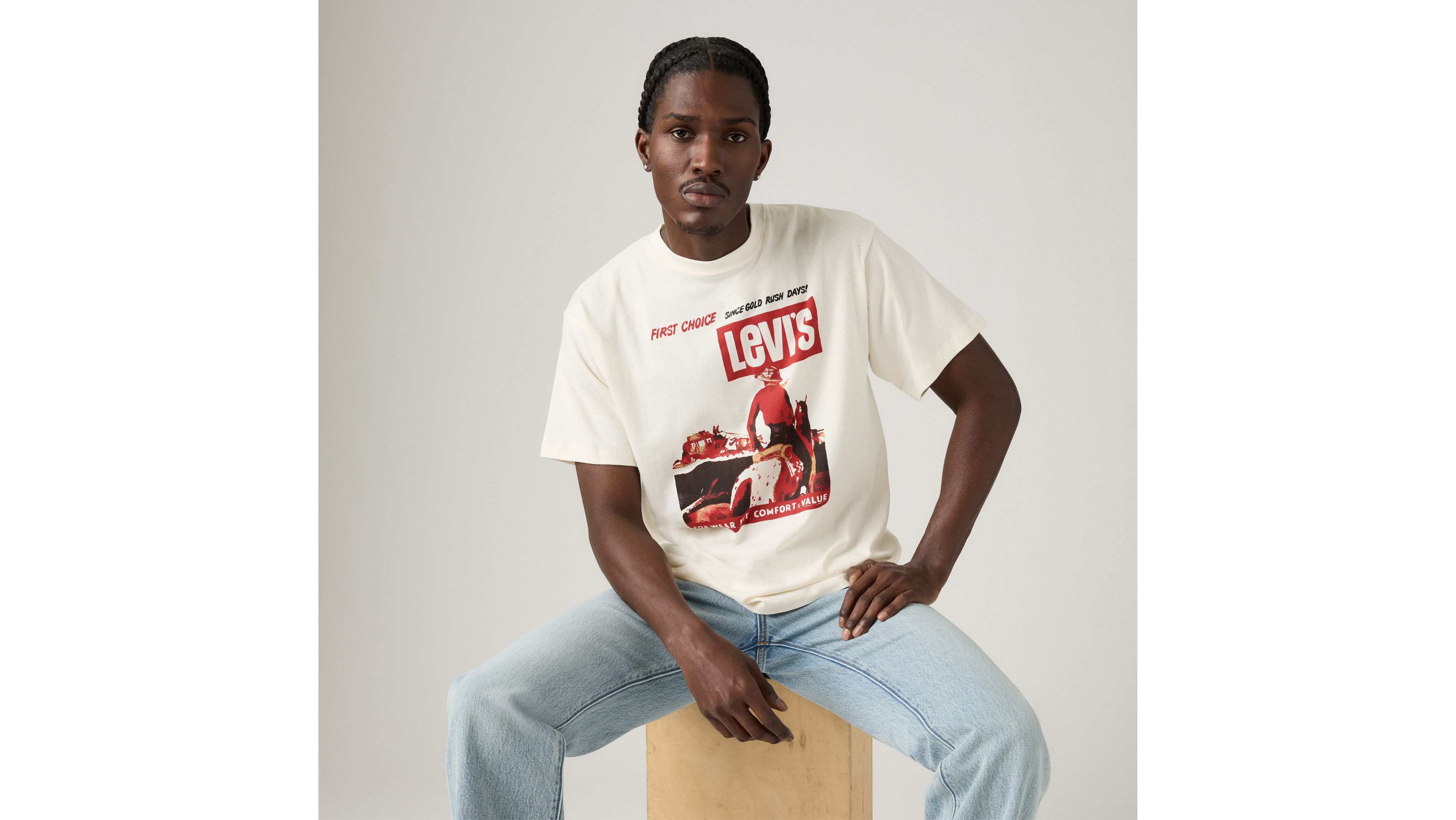 Футболка с принтом Vintage Fit Levi's, First Choice Egret - Neutral
Футболка с принтом Vintage Fit Levi's, First Choice Egret - Neutral