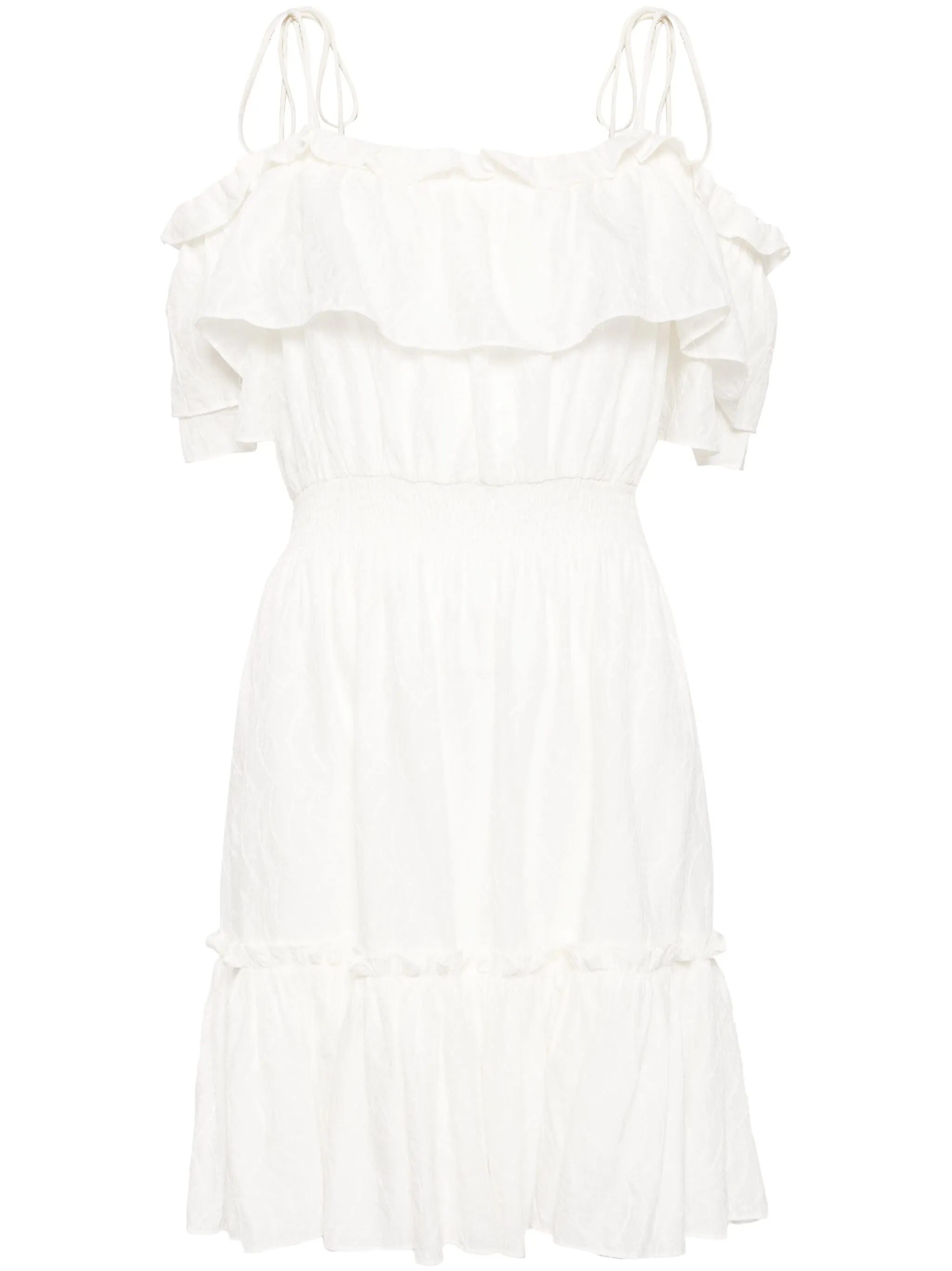 Платье с открытыми плечами Tout A Coup, белый
Платье с открытыми плечами Tout A Coup, белый