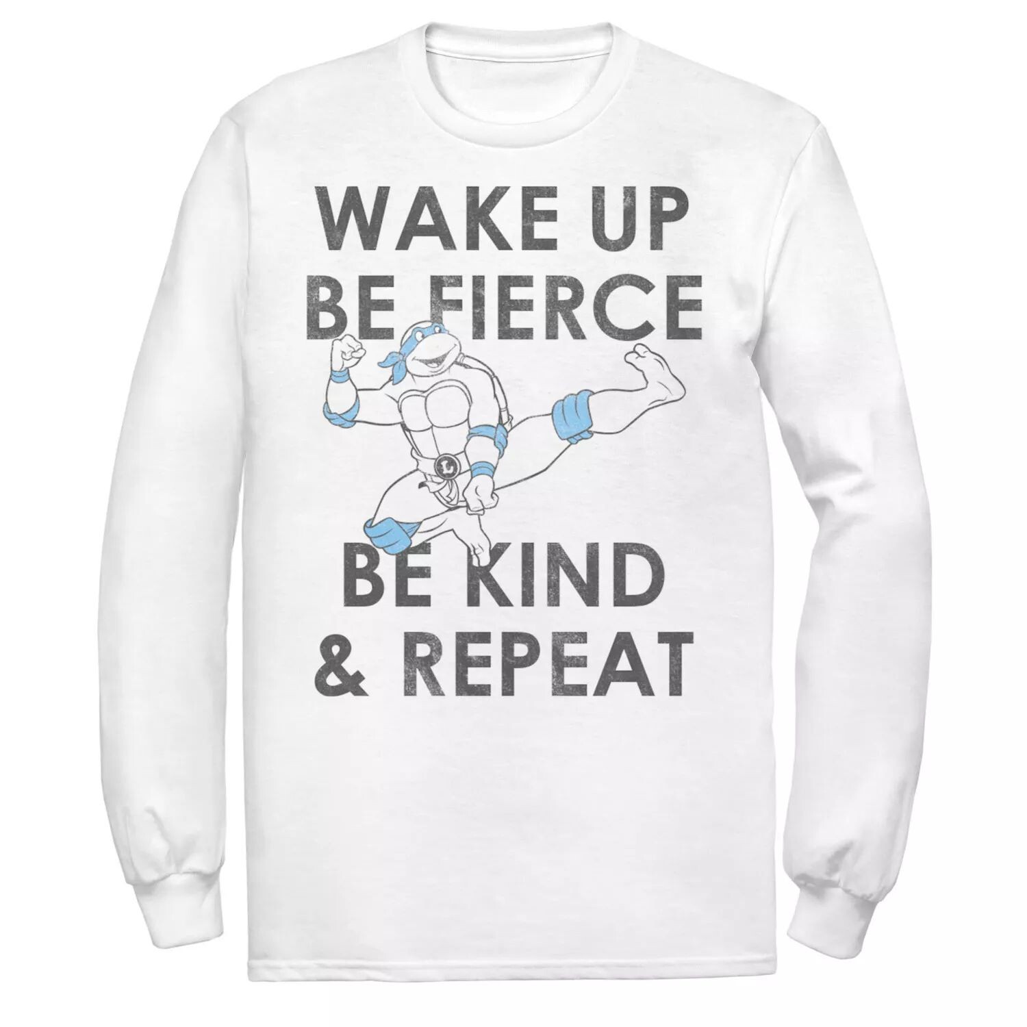 Мужская футболка Ninja Turtles Leonardo Be Kind And Повтор с длинными рукавами Licensed Character
Мужская футболка Ninja Turtles Leonardo Be Kind And Повтор с длинными рукавами Licensed Character