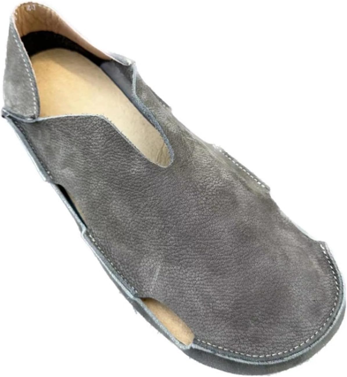 Мужские дышащие мягкие прогулочные туфли из натуральной кожи, ретро, ручной работы, без застежки, комфортные для вождения Abborora, серый
Мужские дышащие мягкие прогулочные туфли из натуральной кожи, ретро, ручной работы, без застежки, комфортные для вождения Abborora, серый