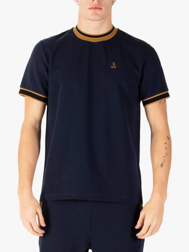 Футболка с коротким рукавом обычного кроя из хлопчатобумажной смеси coron LUKE 1977, темно-синий 
Футболка с коротким рукавом обычного кроя из хлопчатобумажной смеси coron LUKE 1977, темно-синий