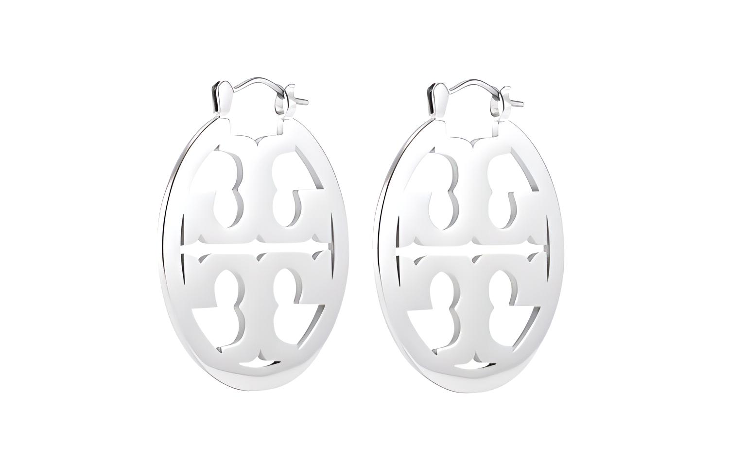 TORY BURCH Сережки из латуни с серебряным и 18K золотым покрытием женские silver
TORY BURCH Сережки из латуни с серебряным и 18K золотым покрытием женские silver