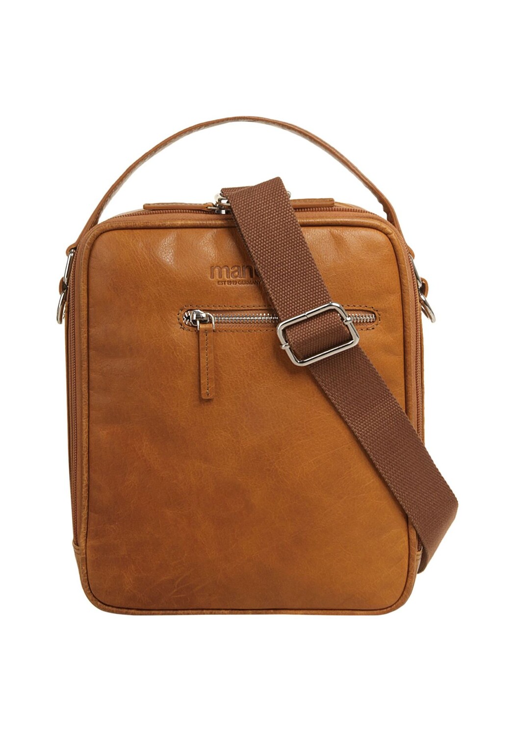 Сумка Don Pietro кожаная 25 см mano, цвет Cognac 
Сумка Don Pietro кожаная 25 см mano, цвет Cognac