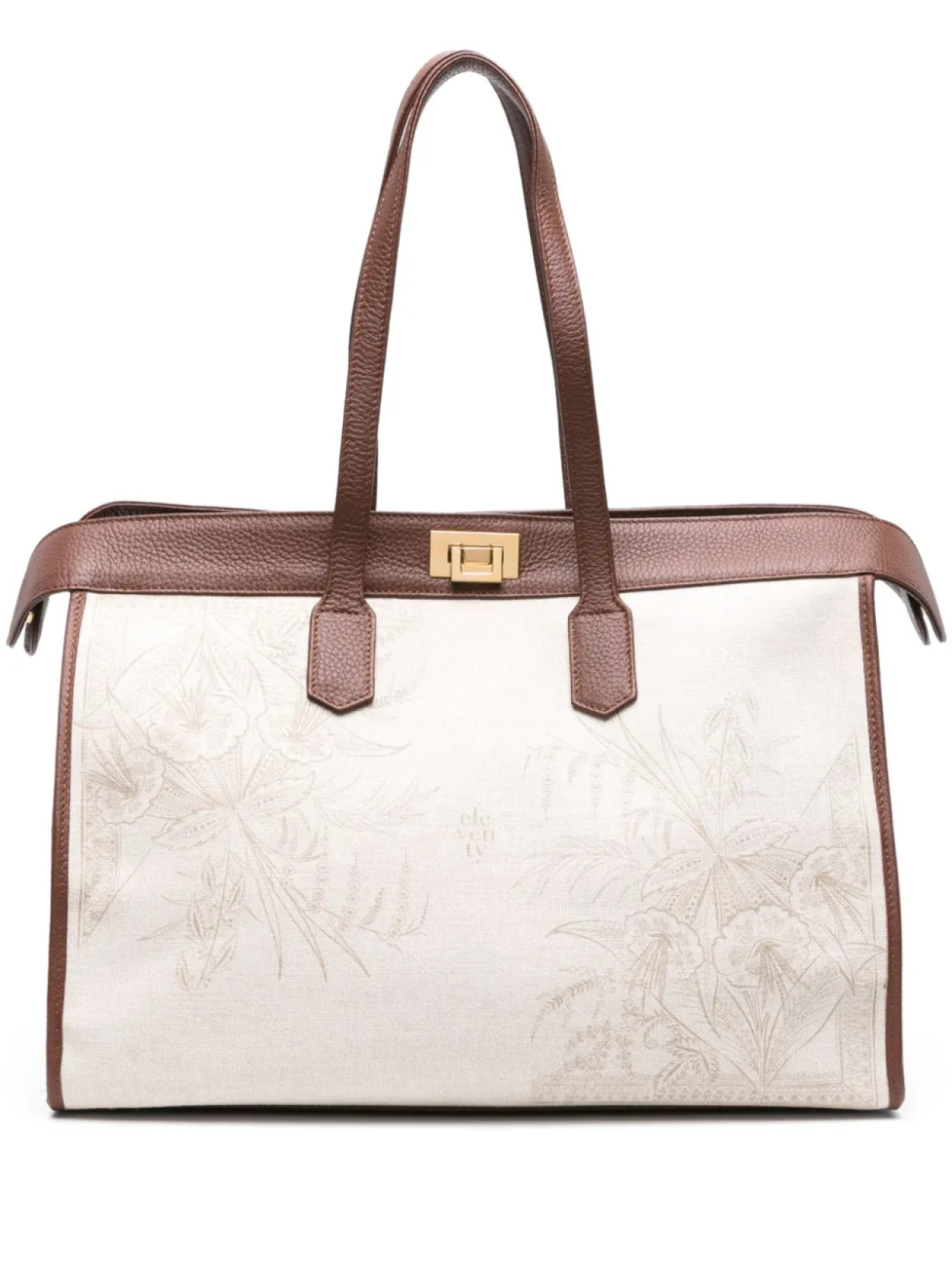 Eleventy сумка-тоут с цветочным принтом, нейтральный
Eleventy сумка-тоут с цветочным принтом, нейтральный