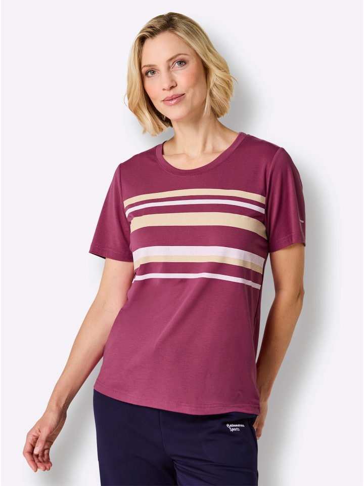 Функциональная рубашка в полоску цвета вереска и лимона WITT WEIDEN
Функциональная рубашка в полоску цвета вереска и лимона WITT WEIDEN