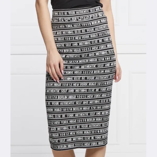 Юбка наденька с завышенной талией Hugo, черный
Юбка наденька с завышенной талией Hugo, черный