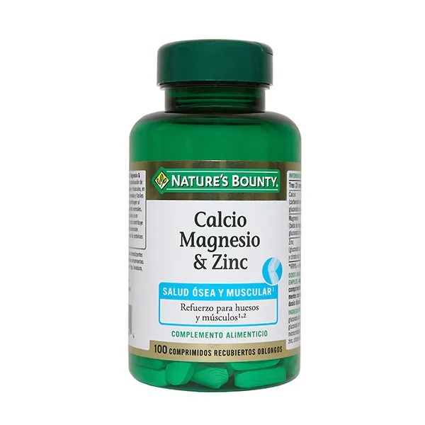 Биологически активная добавка Calcio, Magnesio & Zinc Nature'S Bounty, 100 UD
Биологически активная добавка Calcio, Magnesio & Zinc Nature'S Bounty, 100 UD