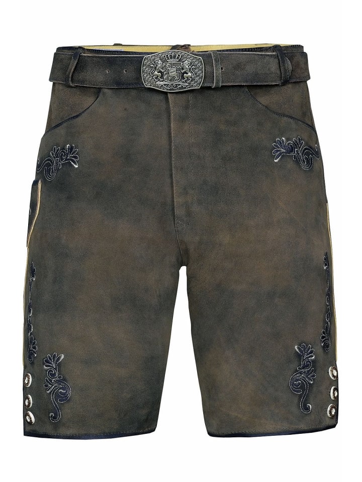 Edelnice Короткие кожаные брюки Lothar из дикой оленьей кожи темно-коричневого цвета
Edelnice Короткие кожаные брюки Lothar из дикой оленьей кожи темно-коричневого цвета