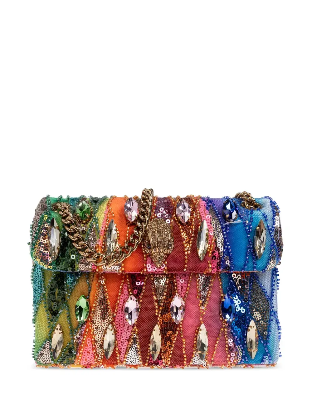 Сумка на плечо среднего размера с пайетками Kurt Geiger London, синий
Сумка на плечо среднего размера с пайетками Kurt Geiger London, синий