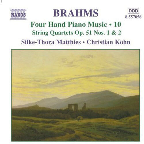 CD диск Brahms / Matthies / Kohn: Four Hand Piano 10 
CD диск Brahms / Matthies / Kohn: Four Hand Piano 10