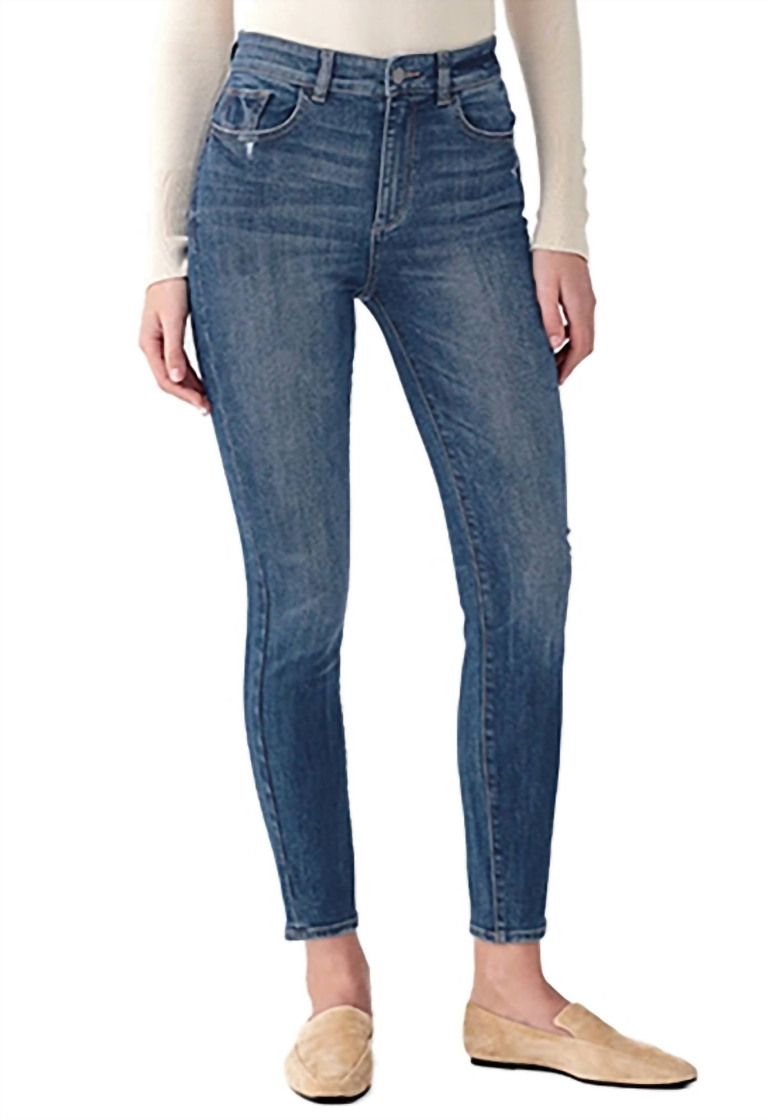 Джинсы-скинни с высокой посадкой и щиколоткой Farrow Skinny In Clemson DL1961 - Women's
Джинсы-скинни с высокой посадкой и щиколоткой Farrow Skinny In Clemson DL1961 - Women's
