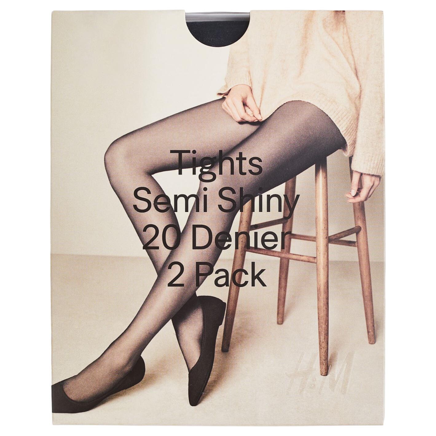 Набор колготок H&M 20 Denier, 2 предмета, черный
Набор колготок H&M 20 Denier, 2 предмета, черный