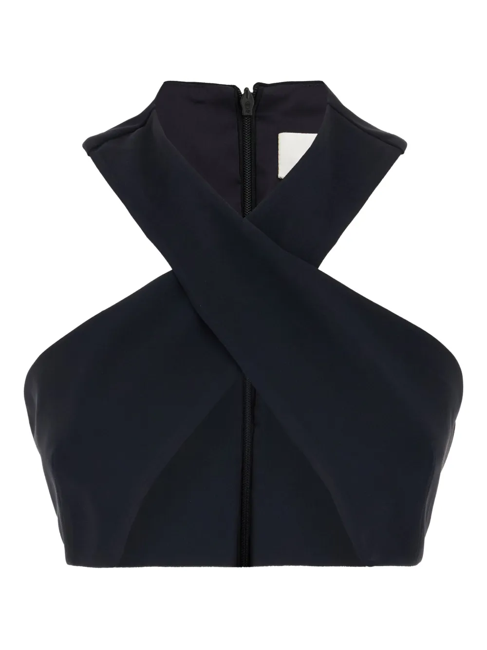 Топ с воротником-стойкой на молнии Seafarer, синий
Топ с воротником-стойкой на молнии Seafarer, синий