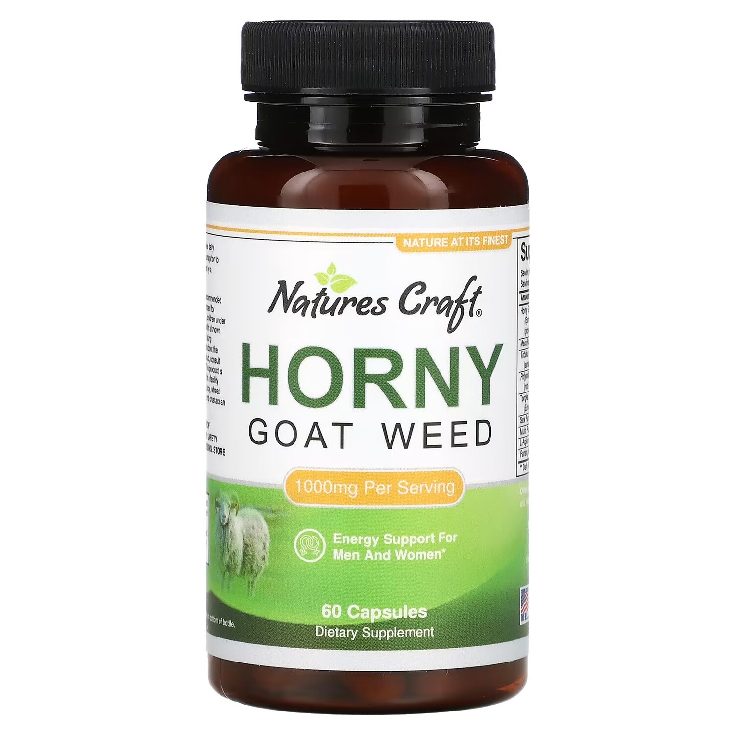 Добавка Natures Craft Horny Goat Weed, 60 капсул
Добавка Natures Craft Horny Goat Weed, 60 капсул
