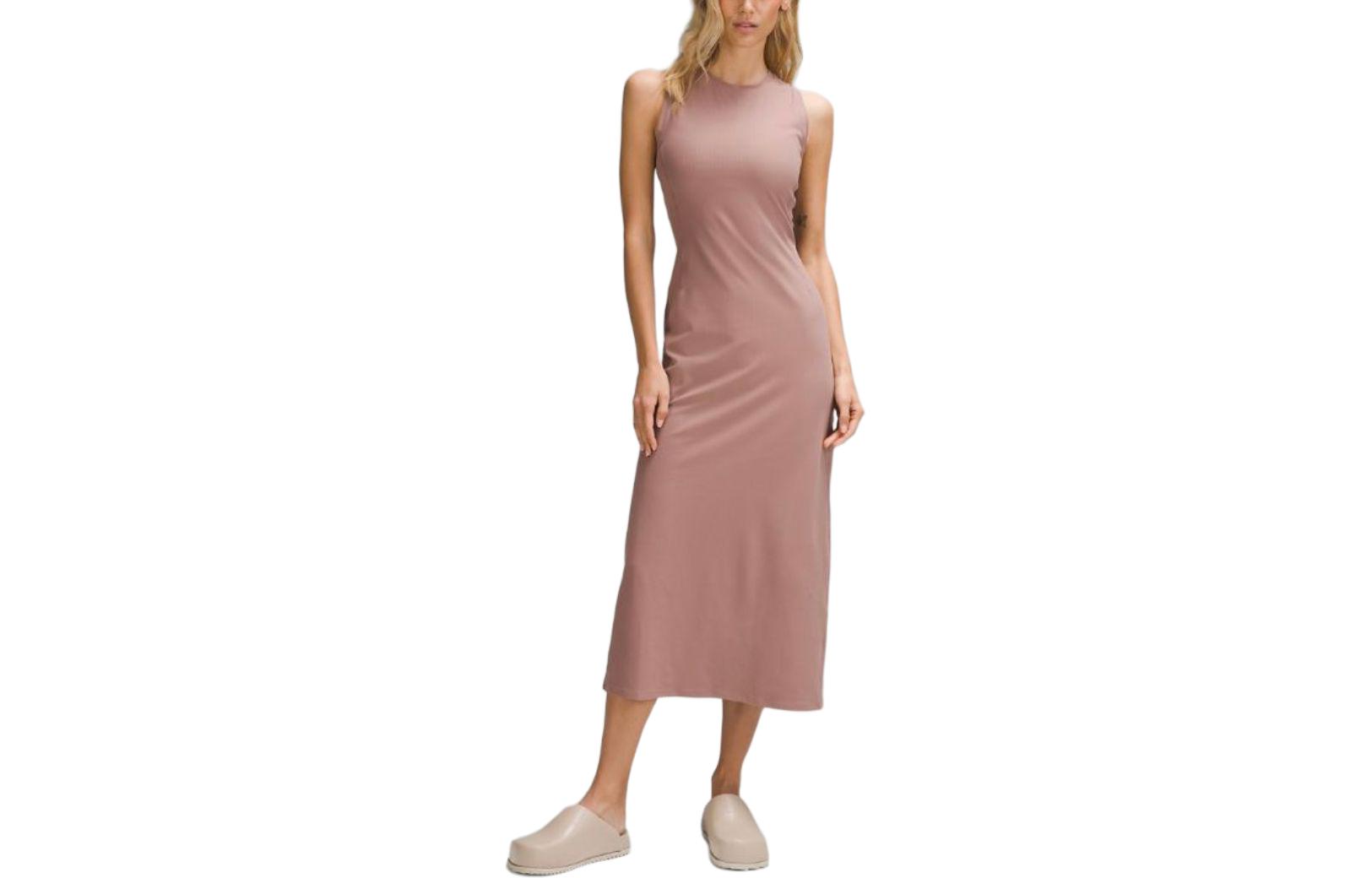 Женское платье без рукавов Lululemon, светло-розовый
Женское платье без рукавов Lululemon, светло-розовый