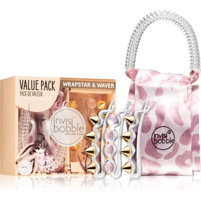 Invisibobble Подарочный набор Urban Safari Sauvage Beauty (для всех типов волос)
Invisibobble Подарочный набор Urban Safari Sauvage Beauty (для всех типов волос)