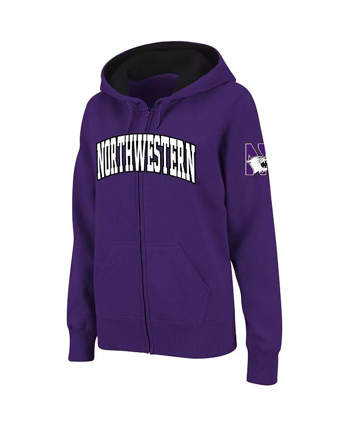 Женская фиолетовая толстовка с капюшоном и молнией Northwestern Wildcats с арочным названием Colosseum
Женская фиолетовая толстовка с капюшоном и молнией Northwestern Wildcats с арочным названием Colosseum