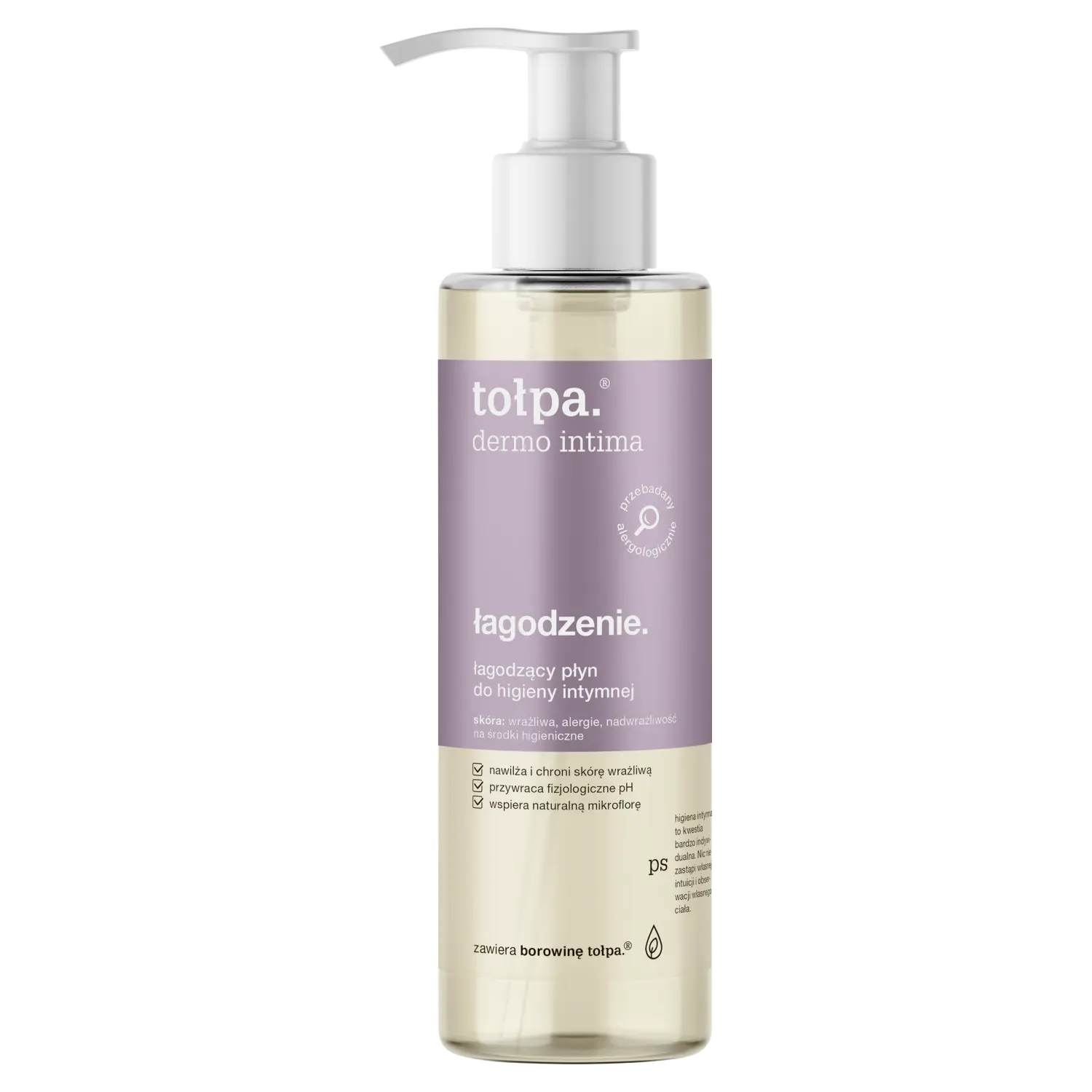 Tołpa Dermo Intima успокаивающая жидкость для интимной гигиены, 195 мл
Tołpa Dermo Intima успокаивающая жидкость для интимной гигиены, 195 мл