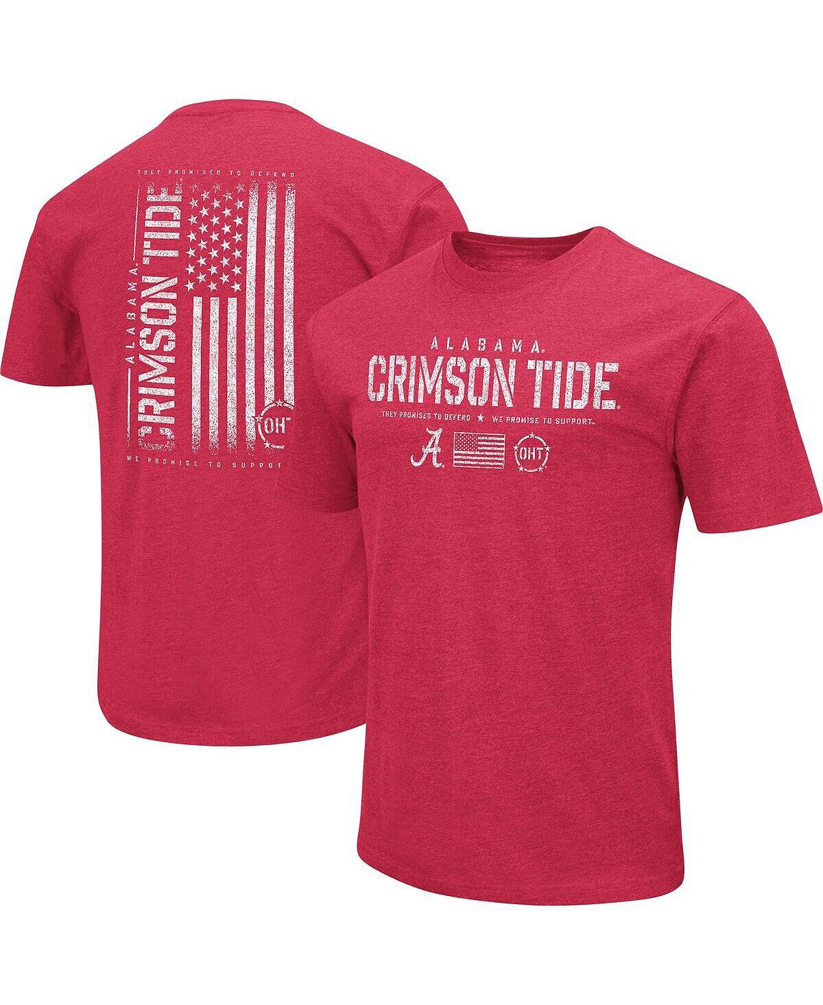 Мужская футболка crimson alabama crimson tide oht с флагом 2.0 в стиле милитари Colosseum
Мужская футболка crimson alabama crimson tide oht с флагом 2.0 в стиле милитари Colosseum