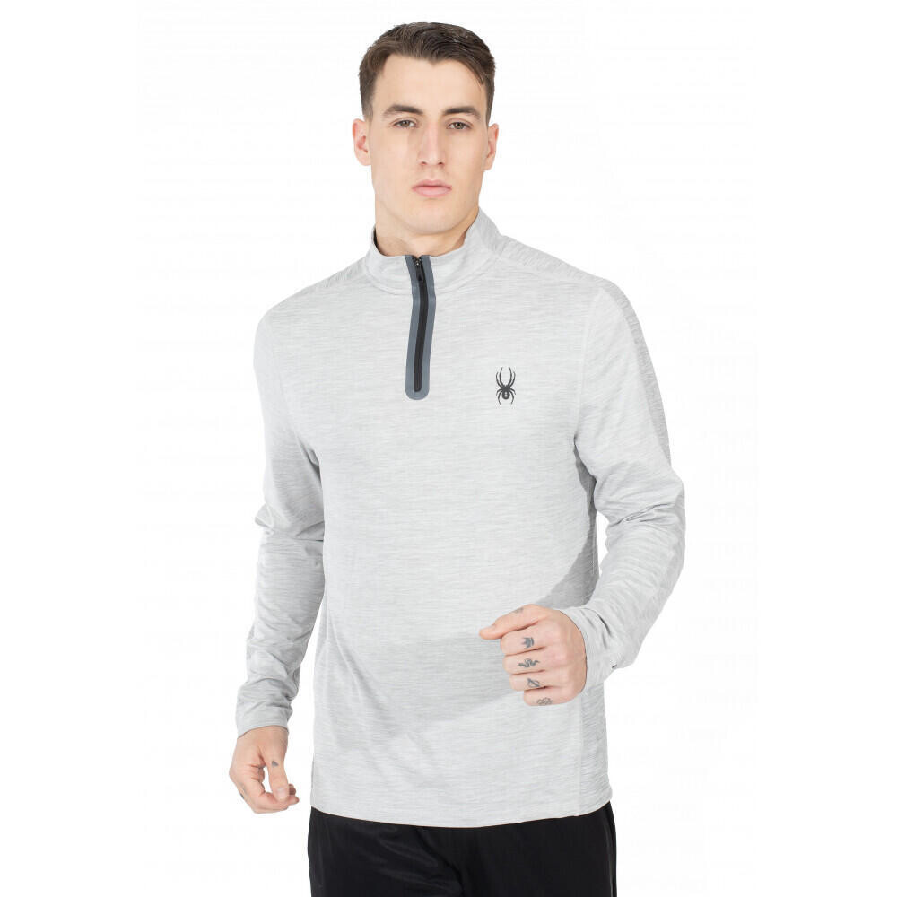 Футболка Spyder с длинным рукавом и молнией, серый
Футболка Spyder с длинным рукавом и молнией, серый