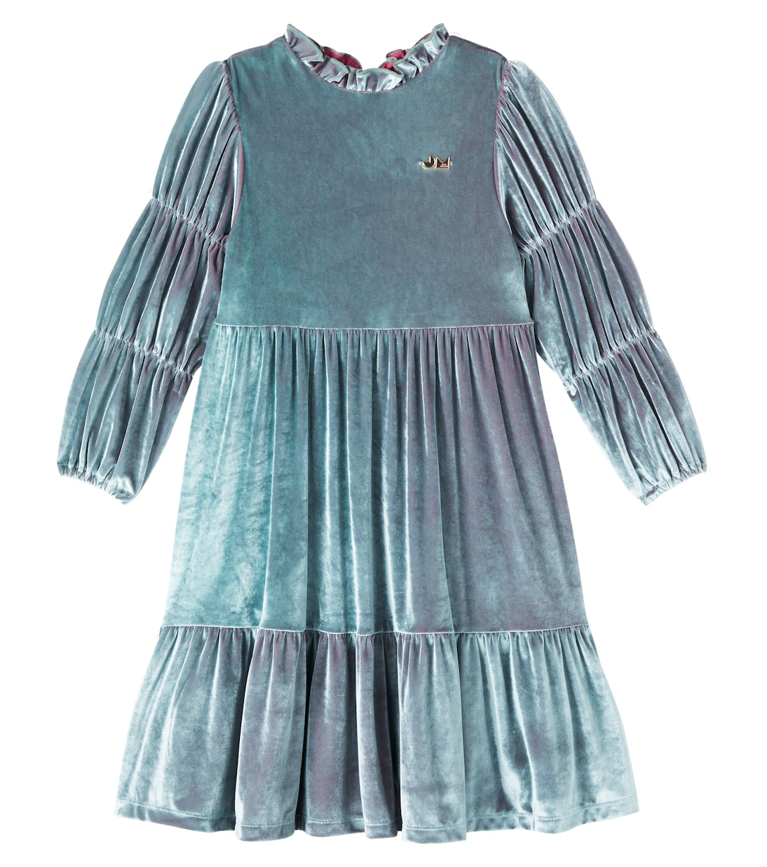 Платье из бархата со сборками Jellymallow, Mint
Платье из бархата со сборками Jellymallow, Mint