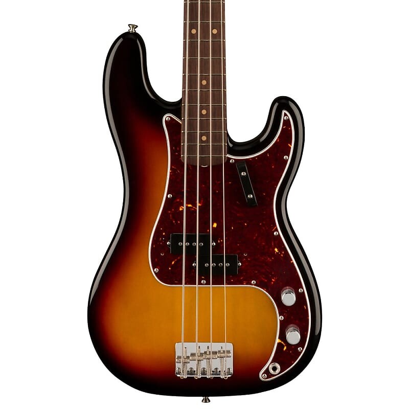 Бас-гитара Fender American Vintage II 1960 Precision, накладка на гриф из палисандра — 3 цвета Sunburst Fender American II Precision Bass, Rosewood Fingerboard - 
Бас-гитара Fender American Vintage II 1960 Precision, накладка на гриф из палисандра — 3 цвета Sunburst Fender American II Precision Bass, Rosewood Fingerboard -