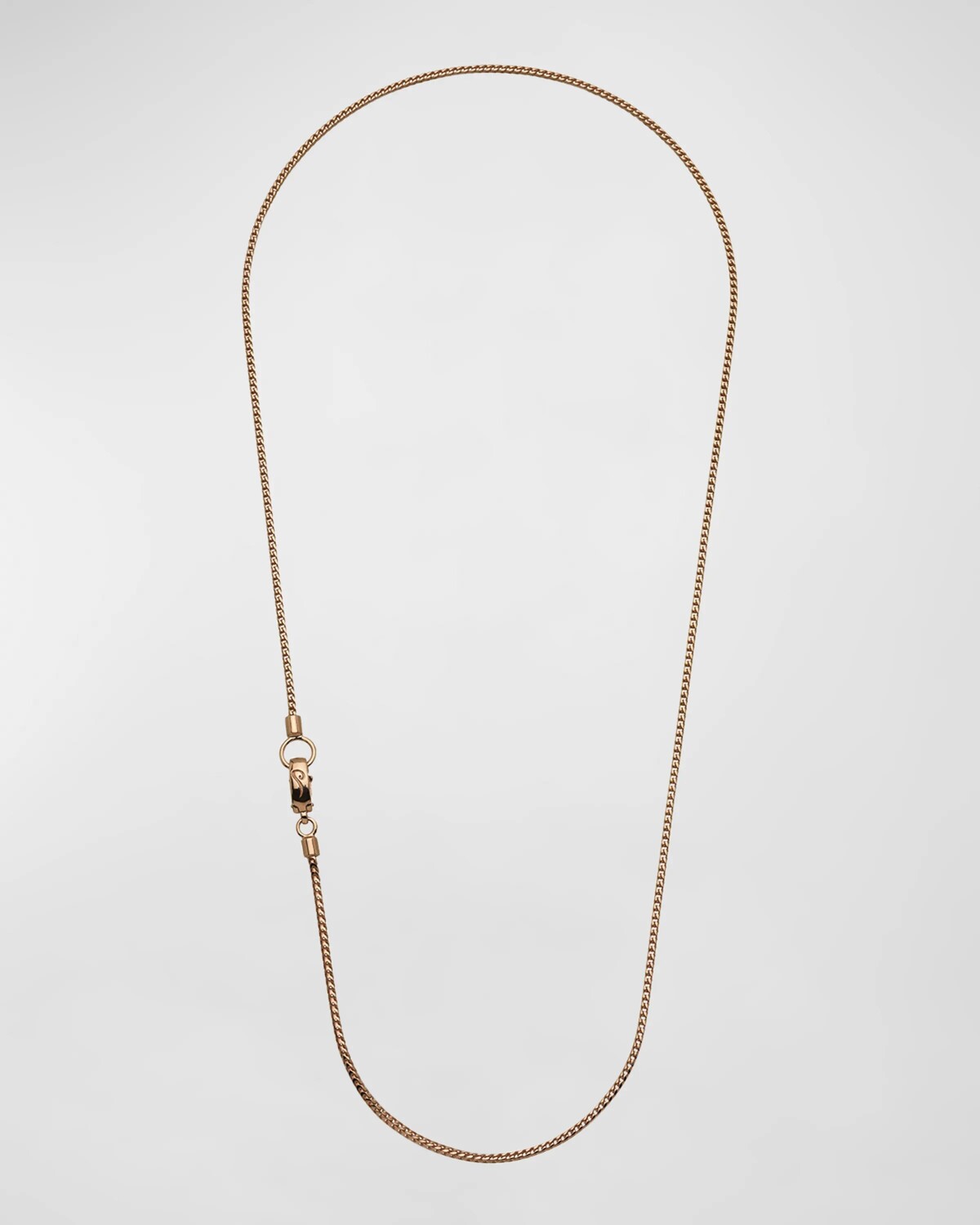 Мужское ультратонкое колье-цепочка Ulysses Franco, 62 мм Marco Dal Maso, цвет Rose Gold 
Мужское ультратонкое колье-цепочка Ulysses Franco, 62 мм Marco Dal Maso, цвет Rose Gold