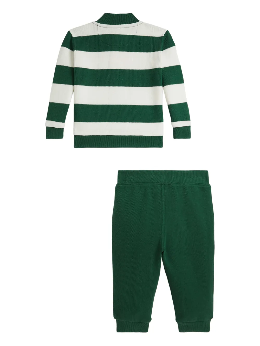 Спортивный костюм в полоску POLO RALPH LAUREN KIDS, зеленый
Спортивный костюм в полоску POLO RALPH LAUREN KIDS, зеленый