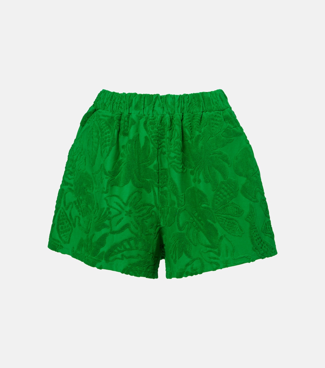 Флоральные шорты из хлопкового махрового материала Farm Rio, River Nature Green
Флоральные шорты из хлопкового махрового материала Farm Rio, River Nature Green