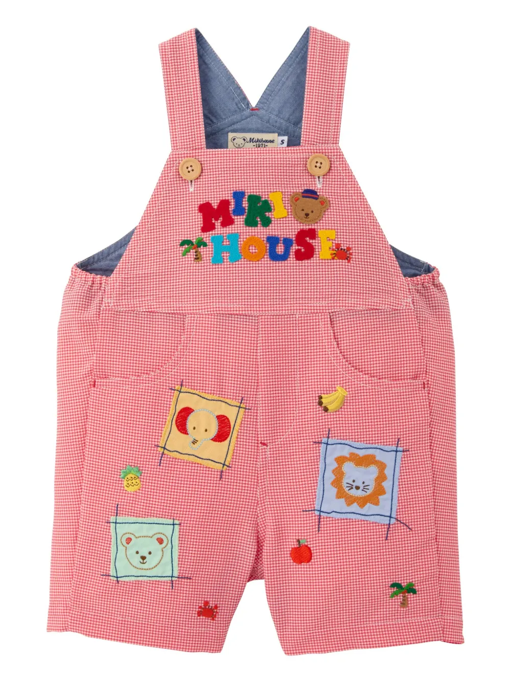 Шорты с узором Miki House, красный
Шорты с узором Miki House, красный