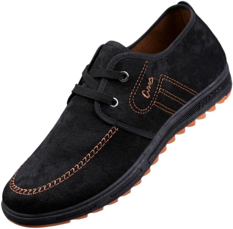 Мужские удобные повседневные туфли - подходят как для работы, так и для повседневной носки. Отлично подходят для поездок на работу Fusecottc, черный
Мужские удобные повседневные туфли - подходят как для работы, так и для повседневной носки. Отлично подходят для поездок на работу Fusecottc, черный