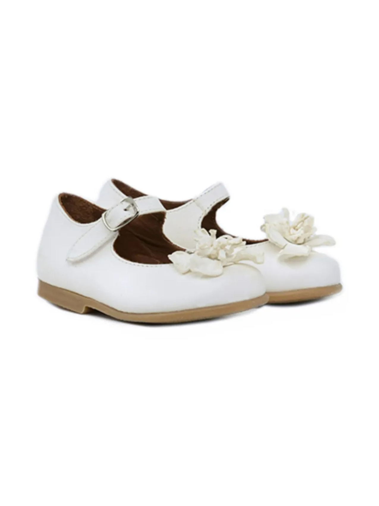 Балетки с цветочной аппликацией Pèpè, белый
Балетки с цветочной аппликацией Pèpè, белый