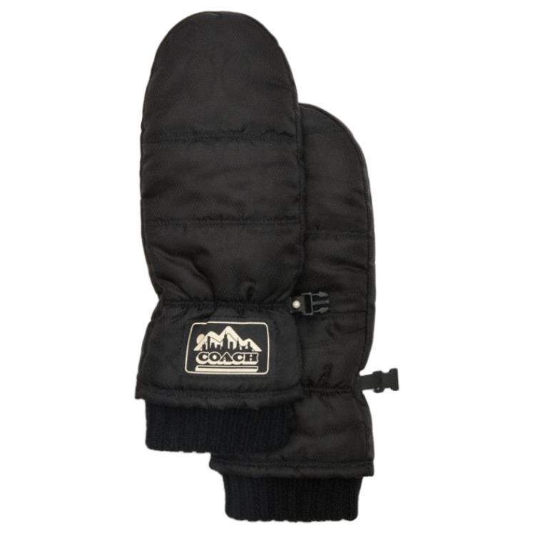 COACH Нейлоновые перчатки унисекс черные
COACH Нейлоновые перчатки унисекс черные