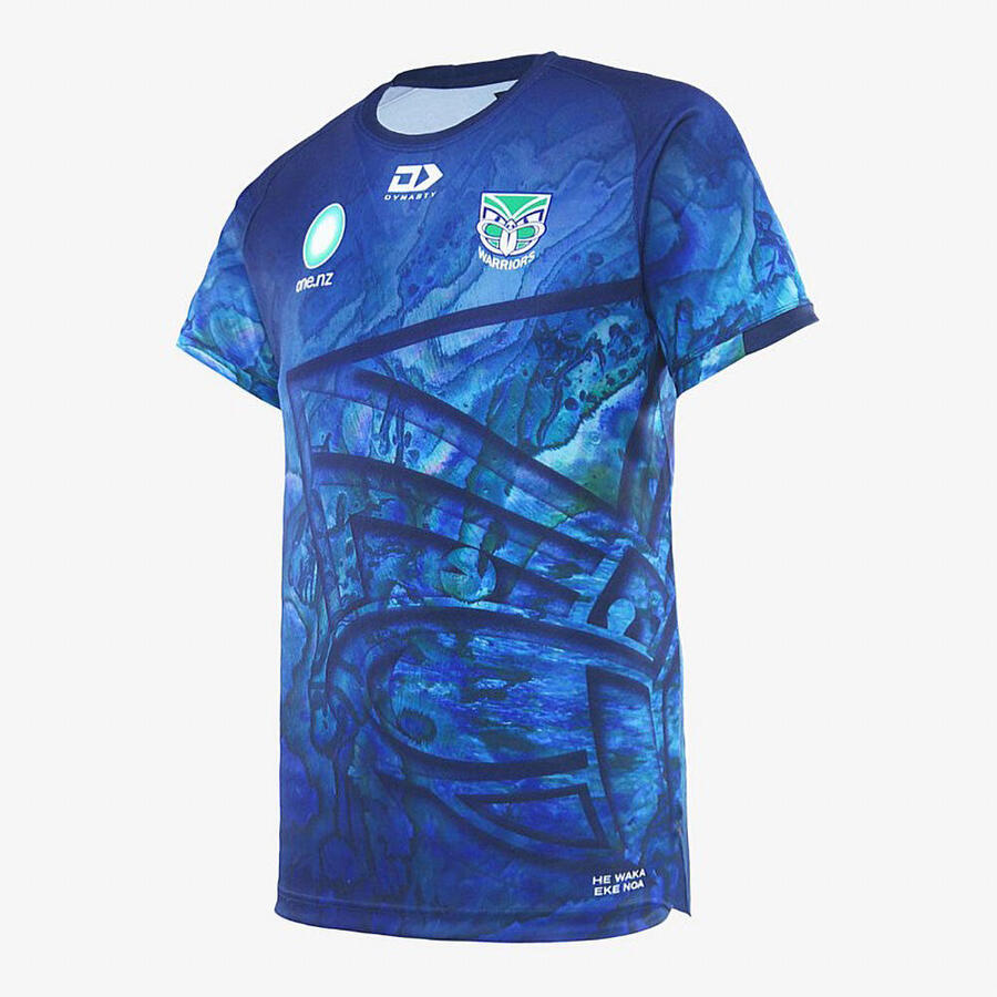 DYNASTY Футболка для разминки New Zealand Warriors Nrl 2025, темно-синяя
DYNASTY Футболка для разминки New Zealand Warriors Nrl 2025, темно-синяя