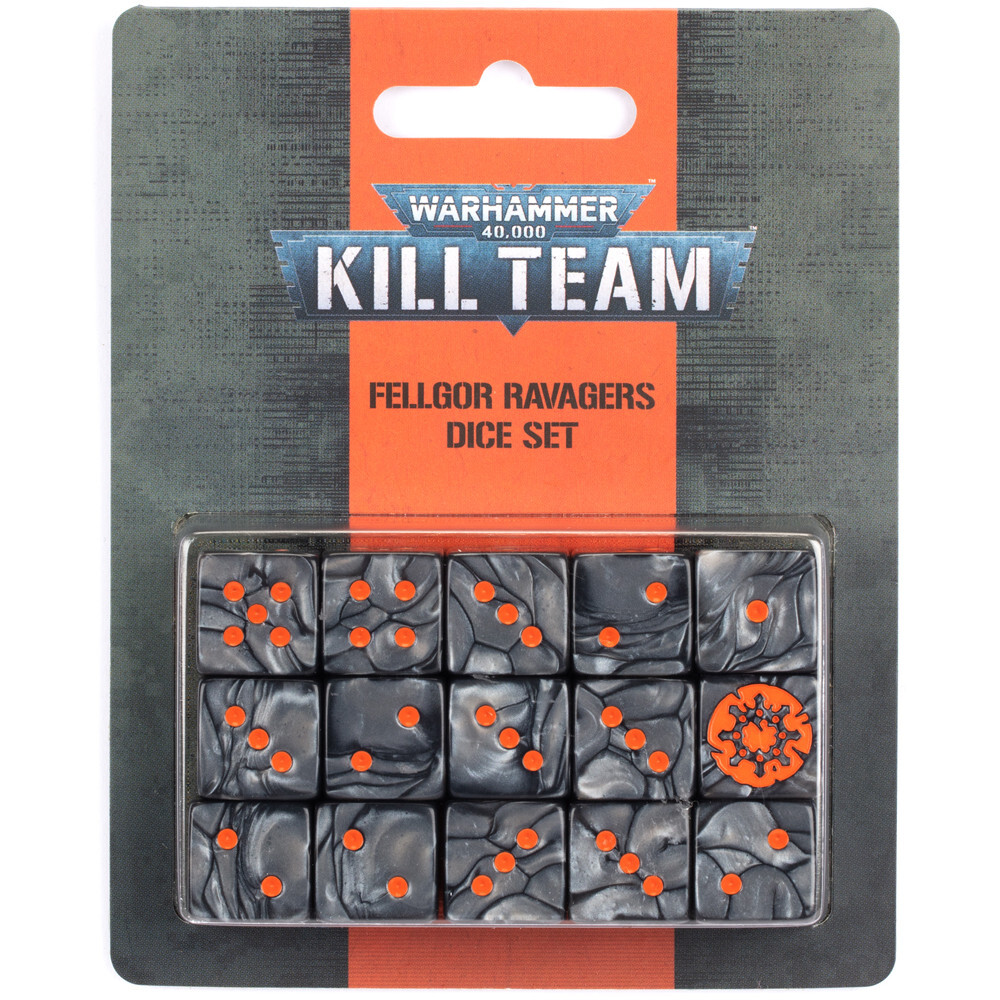 Миниатюра Games Workshop Warhammer 40K: Kill Team - Fellgor Ravagers Dice Set (15)
Миниатюра Games Workshop Warhammer 40K: Kill Team - Fellgor Ravagers Dice Set (15)