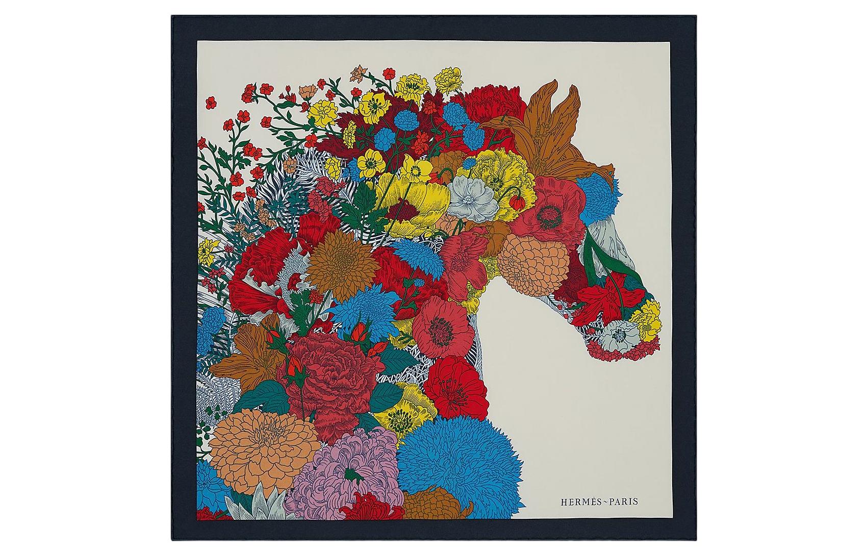 HERMES Шелковые шарфы для женщин Marine Blue/White/Multicolor
HERMES Шелковые шарфы для женщин Marine Blue/White/Multicolor