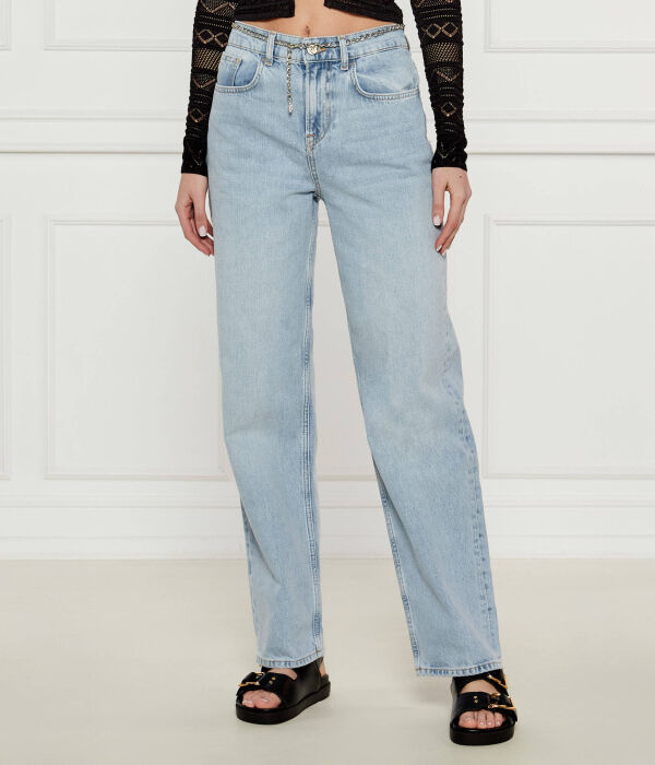 Джинсы Straight fit Liu Jo, синий 
Джинсы Straight fit Liu Jo, синий