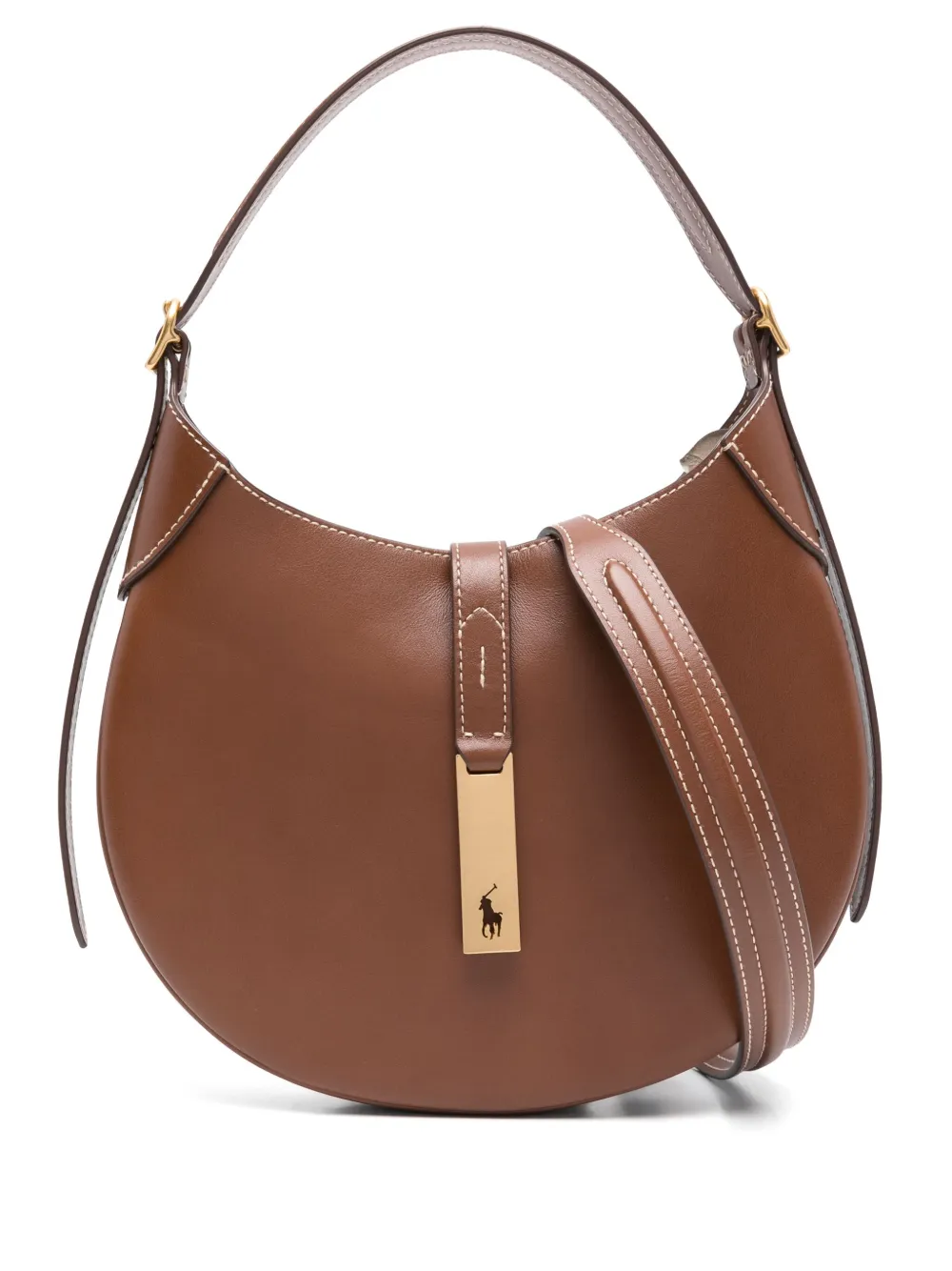 Маленькая сумка на плечо Polo ID POLO RALPH LAUREN, коричневый 
Маленькая сумка на плечо Polo ID POLO RALPH LAUREN, коричневый