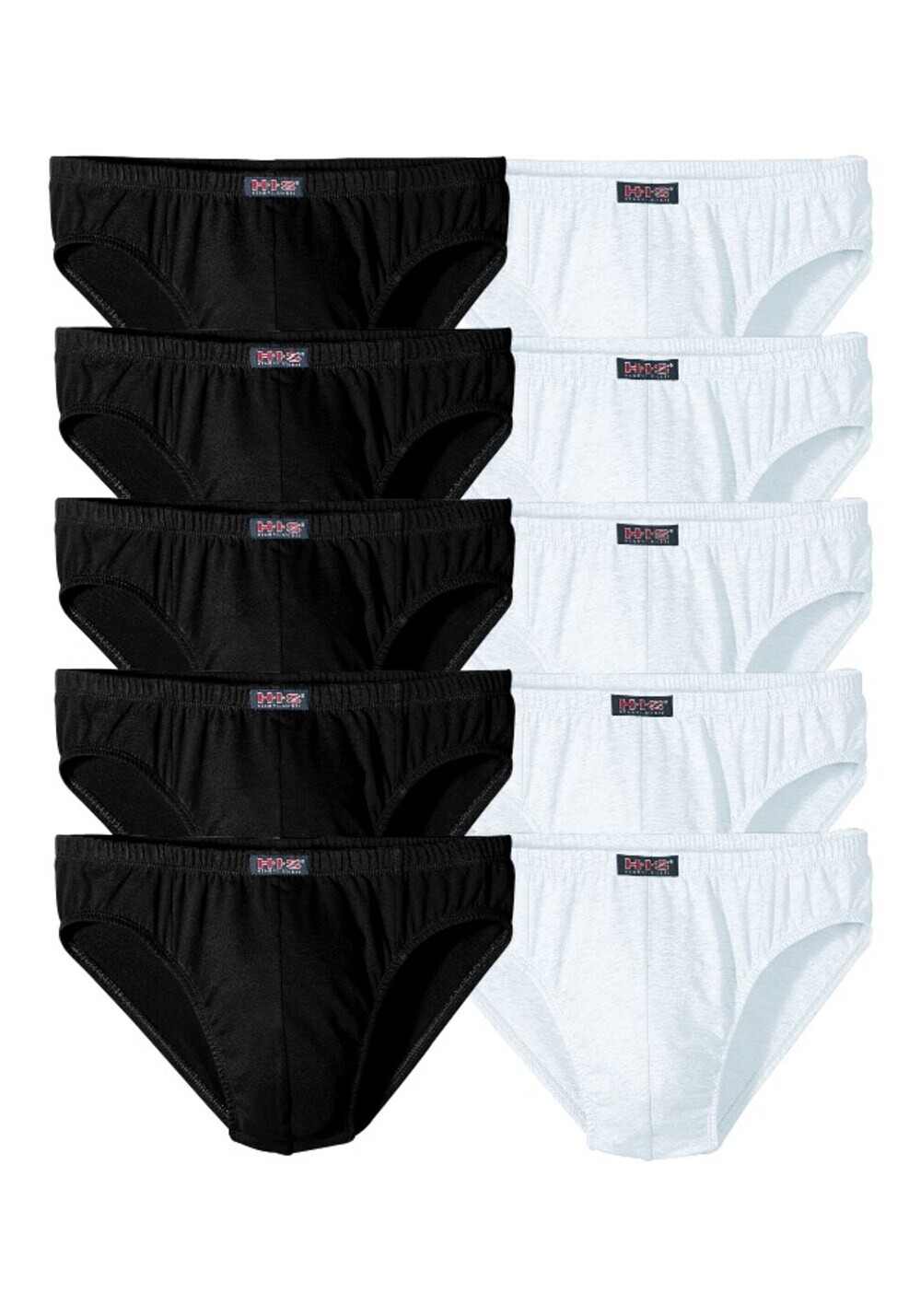 Трусики H.I.S, черно-белый
Трусики H.I.S, черно-белый