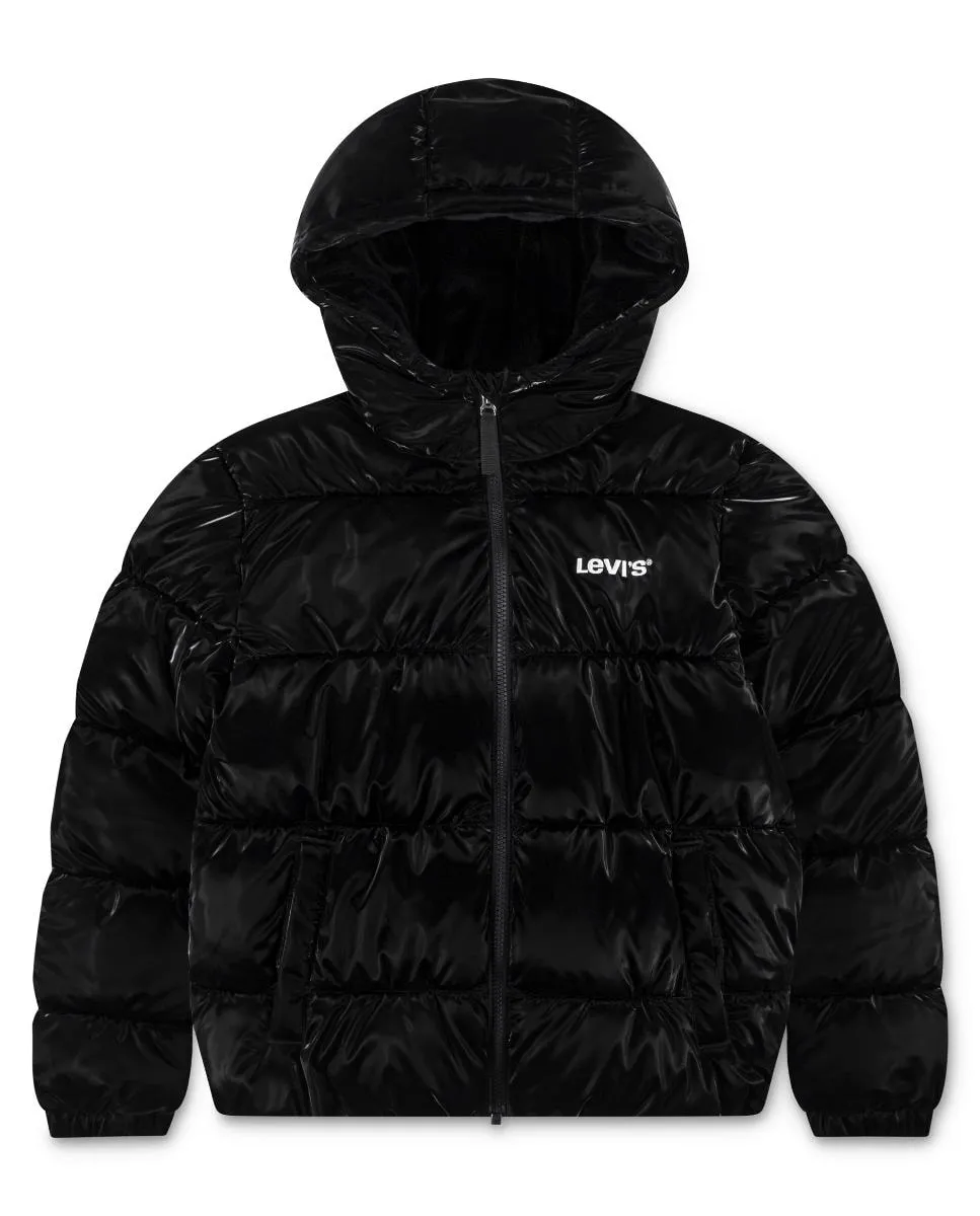 Стеганая куртка высокого веса Shiny для девочки Levi's, черный
Стеганая куртка высокого веса Shiny для девочки Levi's, черный