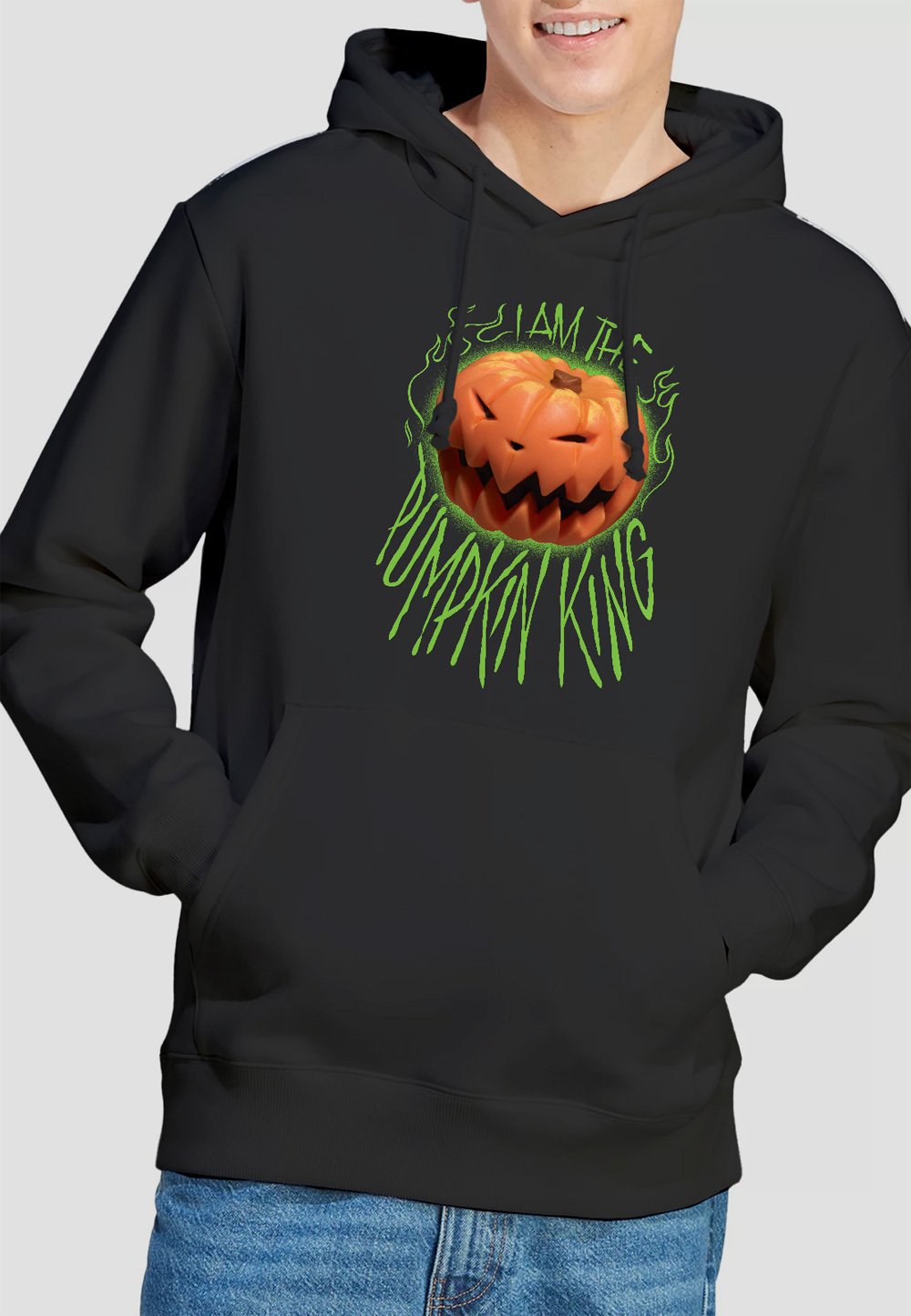 Толстовка с капюшоном THE NIGHTMARE BEFORE CHRISTMAS I AM THE PUMPKIN KING Disney, черный
Толстовка с капюшоном THE NIGHTMARE BEFORE CHRISTMAS I AM THE PUMPKIN KING Disney, черный