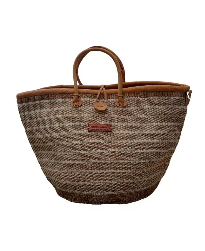 Ручная плетеная сумка-шоппер из сизаля Life s Path SAWA SAWA, коричневый
Ручная плетеная сумка-шоппер из сизаля Life s Path SAWA SAWA, коричневый