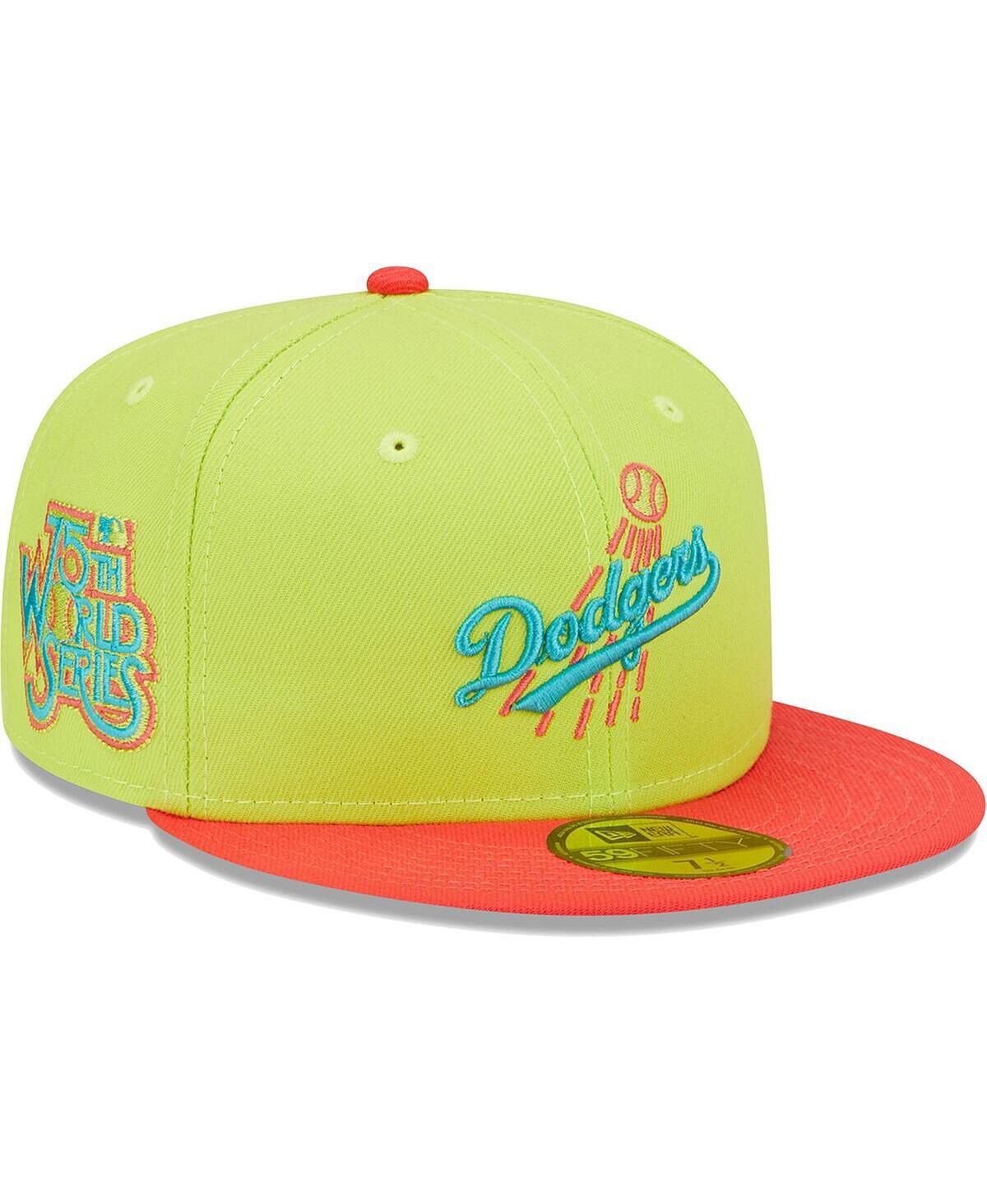 Мужская зелено-красная шляпа Los Angeles Dodgers Cyber Highlighter 59FIFTY. New Era
Мужская зелено-красная шляпа Los Angeles Dodgers Cyber Highlighter 59FIFTY. New Era