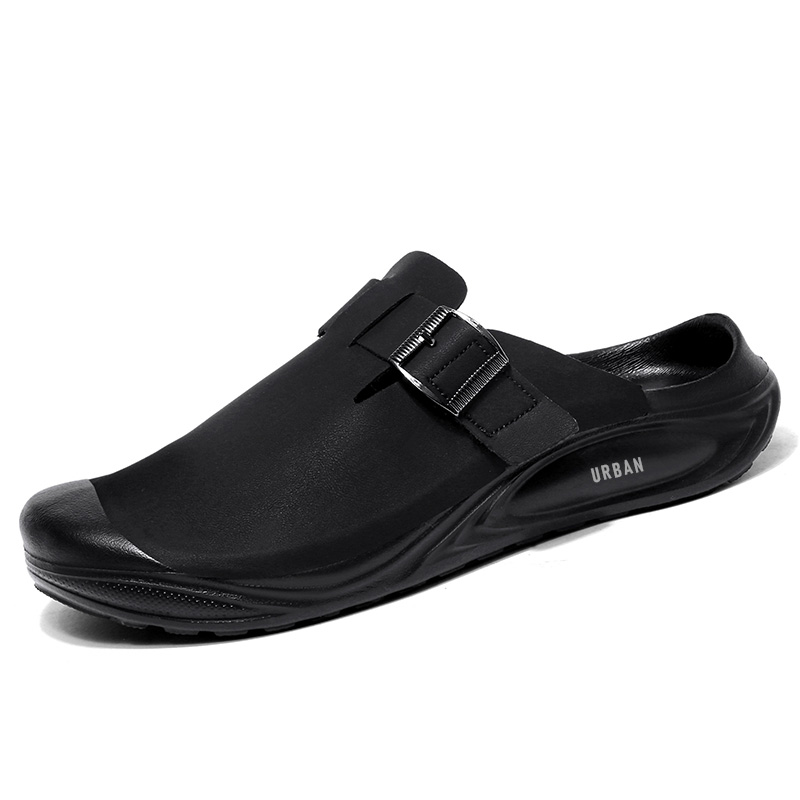 Сандалии мужские с закрытым носком, устойчивые к истиранию и скольжению URBAN AUTHENTIC, Black
Сандалии мужские с закрытым носком, устойчивые к истиранию и скольжению URBAN AUTHENTIC, Black