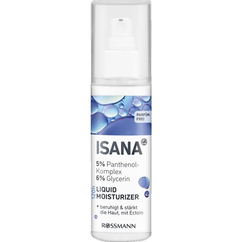 120 часов* Жидкий увлажняющий крем ISANA, 100 ml
120 часов* Жидкий увлажняющий крем ISANA, 100 ml