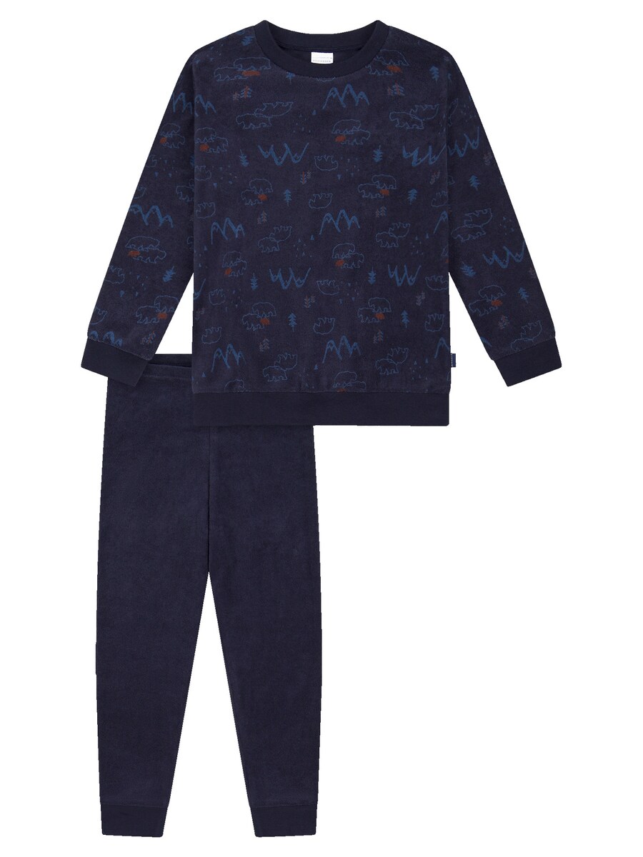 Пижама SCHIESSER Boys World, темно-синий
Пижама SCHIESSER Boys World, темно-синий