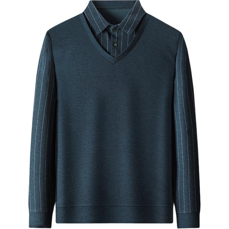 Футболка-поло мужская с воротником, утолщенная и с флисовой подкладкой, стиль Mock Two-Piece VanCamel, jasper
Футболка-поло мужская с воротником, утолщенная и с флисовой подкладкой, стиль Mock Two-Piece VanCamel, jasper