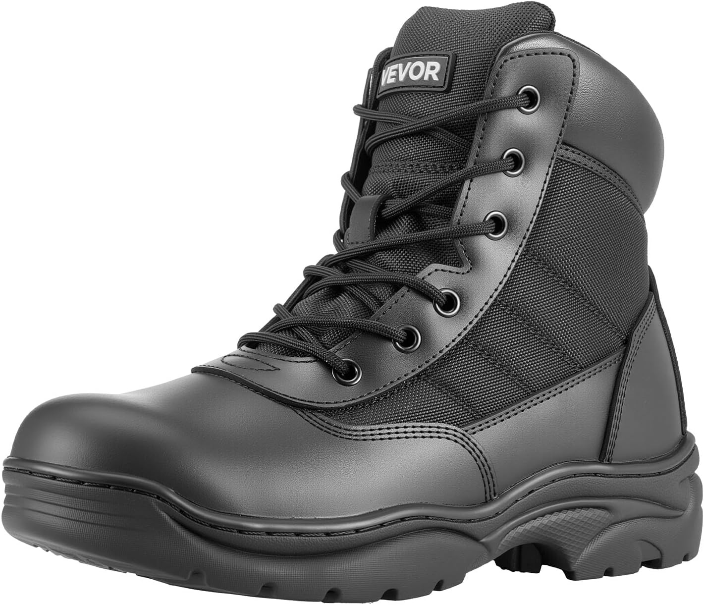 Мужские тактические военные ботинки VEVOR, черный
Мужские тактические военные ботинки VEVOR, черный