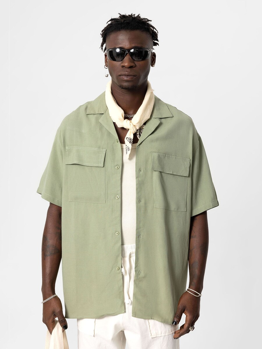 Удобная рубашка на пуговицах VAMOS CLO Athens, хаки
Удобная рубашка на пуговицах VAMOS CLO Athens, хаки